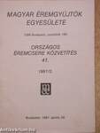 Magyar Éremgyűjtők Egyesülete Országos éremcsere közvetítés 1981/2