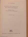 Bildung und Verteilung des Volkseinkommens