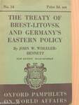 The Treaty of Brest-Litovsk and Germany's Eastern Policy