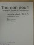 Themen neu 1 - Lehrerhandbuch Teil A