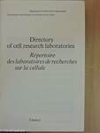 Directory of cell research laboratories/Répertoire des laboratoires de recherches sur la cellule