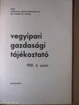 Vegyipari Gazdasági Tájékoztató 1981/4.