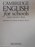 Cambridge English for Schools - Starter Student's Book