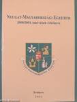 Nyugat-Magyarországi Egyetem 2000/2001. tanévének évkönyve