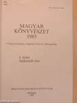 Magyar Könyvészet 1985 I.