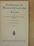 Einführung in die Wissenschaft vom Leben oder Ascaris I.