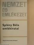 Splény Béla emlékiratai I. (töredék)