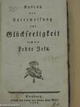 Auszug der Unterweisung zur Glückseeligkeit nach der Lehre Jesu/Ludwigs Bürgerfreund zum Gebrauch deutscher Bürgerschulen (gótbetűs)