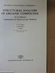 Structural Analysis of Organic Compounds by Combinated application of Spectroscopic Methods