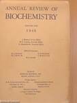 Annual Review of Biochemistry 1948