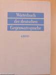 Wörterbuch der deutschen Gegenwartssprache 4.