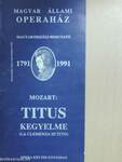Mozart: Titus kegyelme