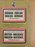 Langenscheidt's German-English, English-German dictionary