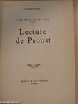 Lecture de Proust