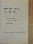 Mechanical Behavior