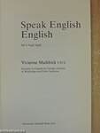 Speak English English