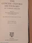 The Concise Oxford Dictionary of Current English