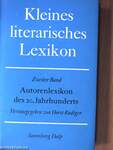 Kleines literarisches Lexikon I-II.