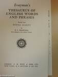 Everyman's Thesaurus of English Words and Phrases