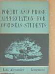 Poetry and Prose Appreciation for Overseas Students