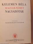 Magyar-német nagyszótár