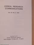 Cereal Research Communications 1997/2