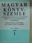 Magyar Könyvszemle 1993/1.