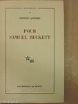 Pour Samuel Beckett