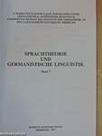 Sprachtheorie und Germanistische Linguistik 7.