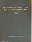 Törvények és rendeletek hivatalos gyűjteménye 1983. 1-2.