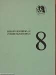 Berliner Beiträge zur Hungarologie 8.