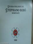 Studia Collegii de Stephano Bibó Nominati Tomus I.