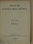 Magyar Statisztikai Szemle 1923. január-december