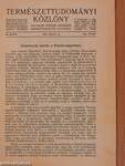 Természettudományi Közlöny 1928. május 15.