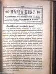 Jézus Szentséges Szivének Hirnöke 1924. január-december/Mária-kert 1924. január-december/Mária-kongregáció 1920-1921. január-december