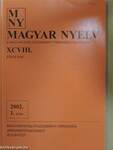 Magyar Nyelv 2002. március