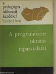 A programozott oktatás tapasztalatai