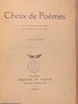 Choix de Poémes