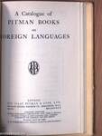 Manual of french commercial correspondence/A Catalogue of Pitman Books on foreign languages