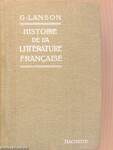 Histoire de la littérature francaise