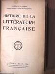 Histoire de la littérature francaise