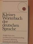 Kleines Wörterbuch der deutschen Sprache