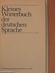 Kleines Wörterbuch der deutschen Sprache