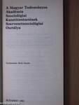 A Magyar Tudományos Akadémia Szociológiai Kutatóintézetének Szervezetszociológiai Osztálya