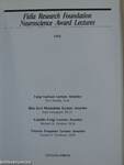 Fidia Research Foundation Neuroscience Award Lectures 1986