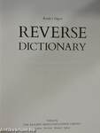 Reverse Dictionary