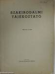 Szakirodalmi tájékoztató 1969/5.