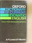 Oxford Dictionary of Current Idiomatic English I.