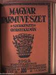 Magyar Iparművészet 1918., 1920-1922. (vegyes számok) (13 db)