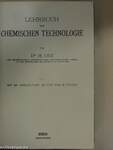 Lehrbuch der Chemischen Technologie (rossz állapotú)